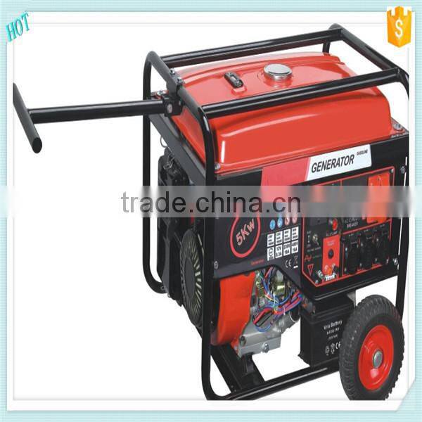 2015 Hot Sale 3800(A)/5500(A)/6500(A) Gasoline Generator Set