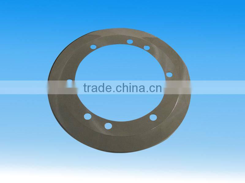 Circular knife for cutting tissue paper or films or foils