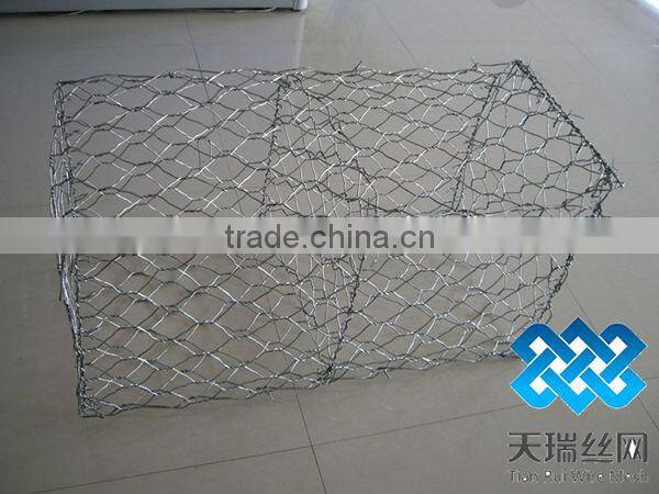 High zinc coated hexagonal gabion basket for sale