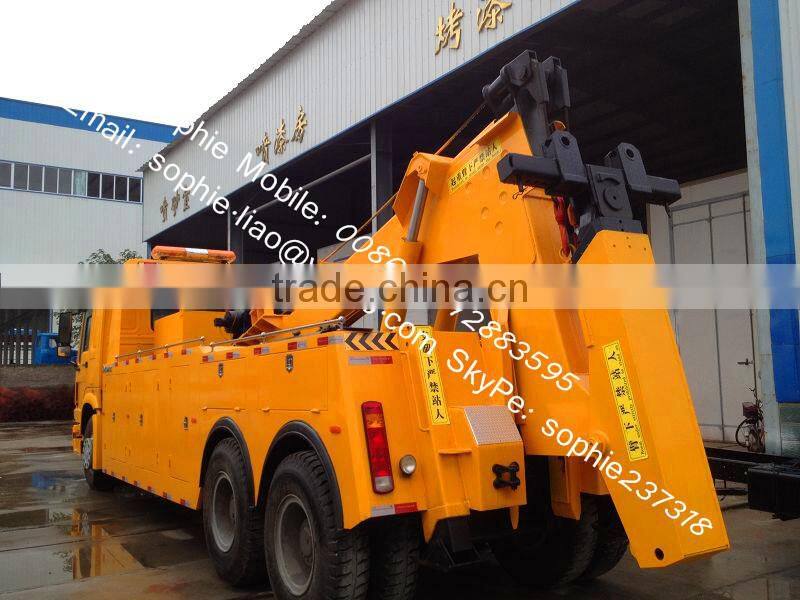 heavy duty rotator wrecker towing truck, 60 ton rotator tow truck