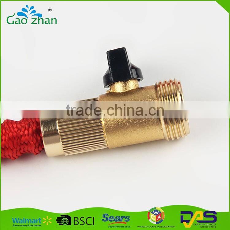 Double Layer Latex Retractable Expandable Garden Hose Pipe Elastic Garden Water Hose for Irrigation