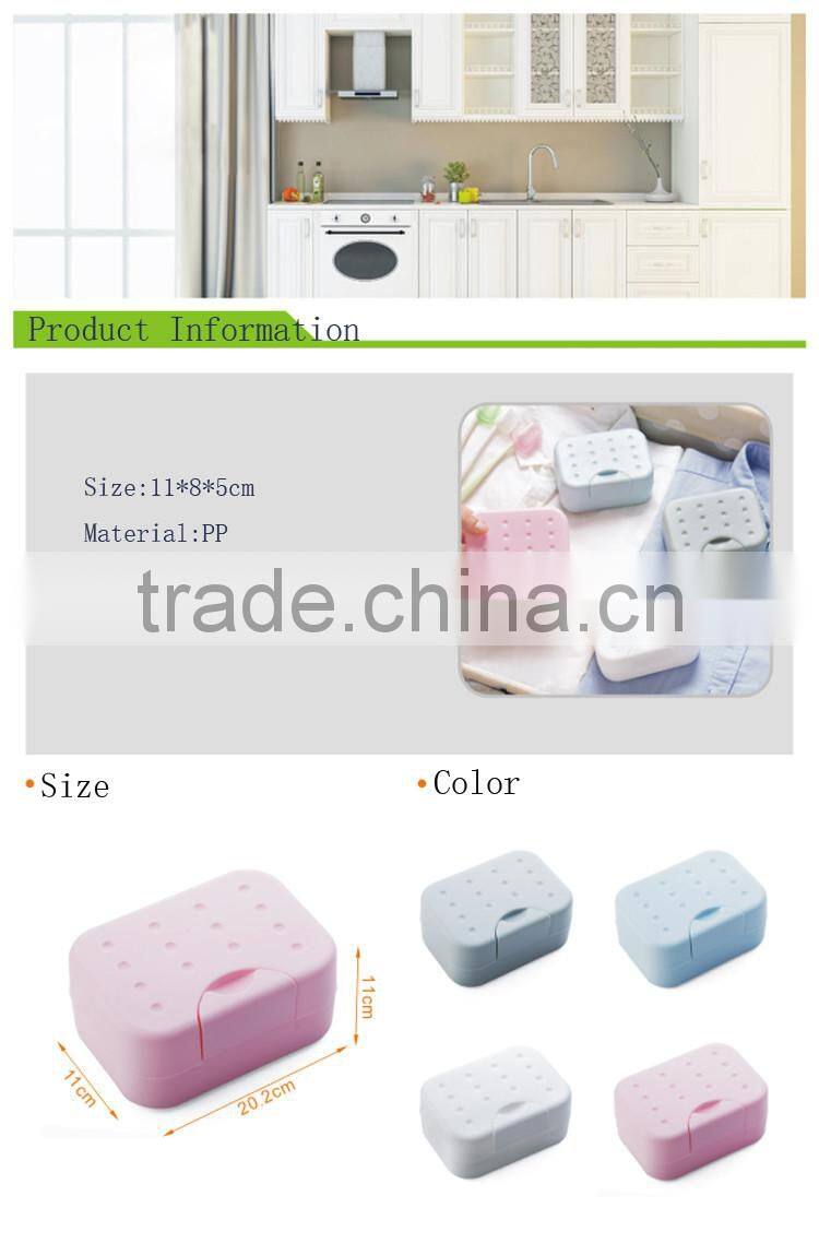 Home Bathroom Shower Travel Hiking Soap Box Dish Plate Holder Case Container