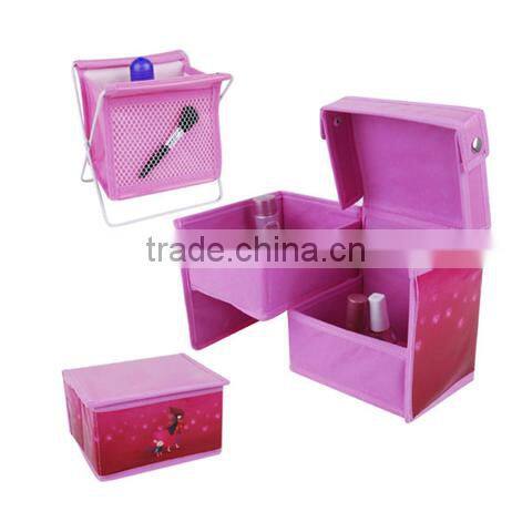 sweet pink mini storage box case set of 3