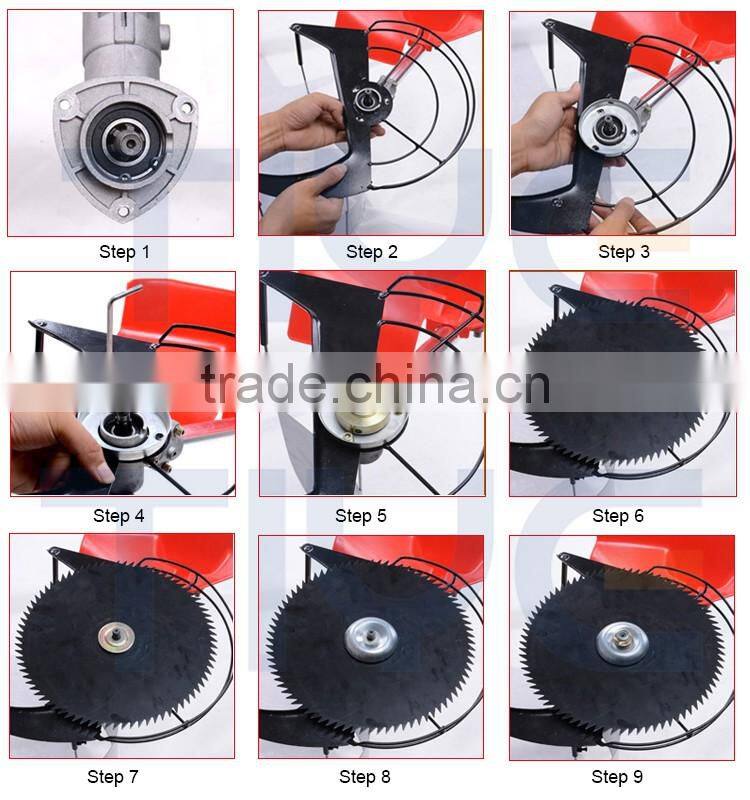 Garden Machinery Wheat Brush Cutter Grass Trimmer Price