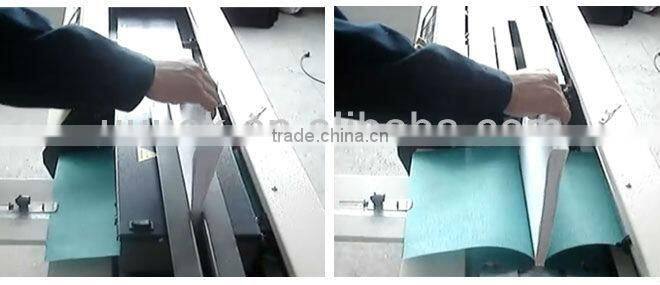 Automatic hardcover book binding machine