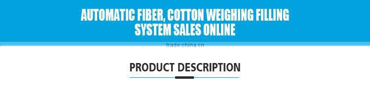 Automatic fiber, cotton weighing filling system sales online