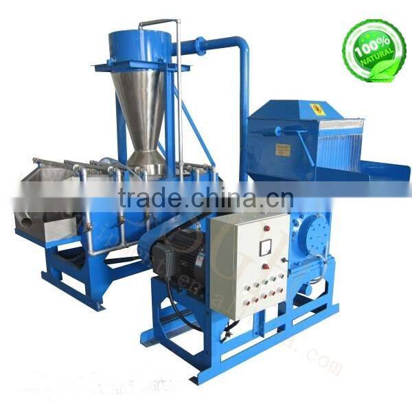 high quality small copper wire granulator and separator/ copper cable granulator with CE marked
