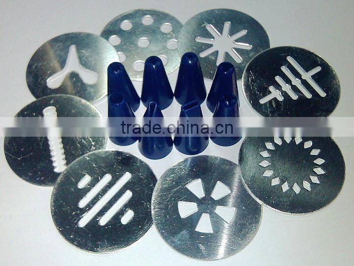 Stainless Steel Biscuit Decorating Cookie Press Maker