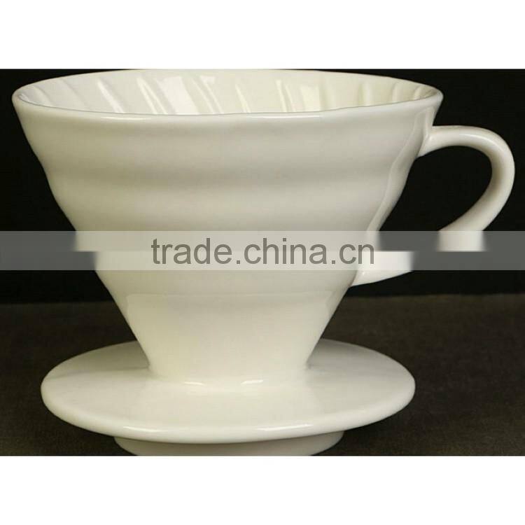 China low price products high quality coffee filter,Ceramic coffee dripper