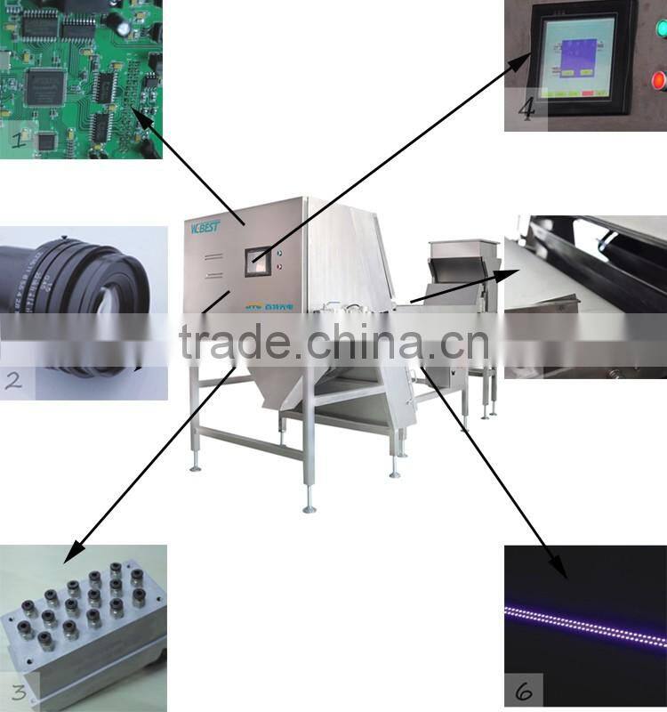 New type belt type cashew nuts color sorter grain color sorter