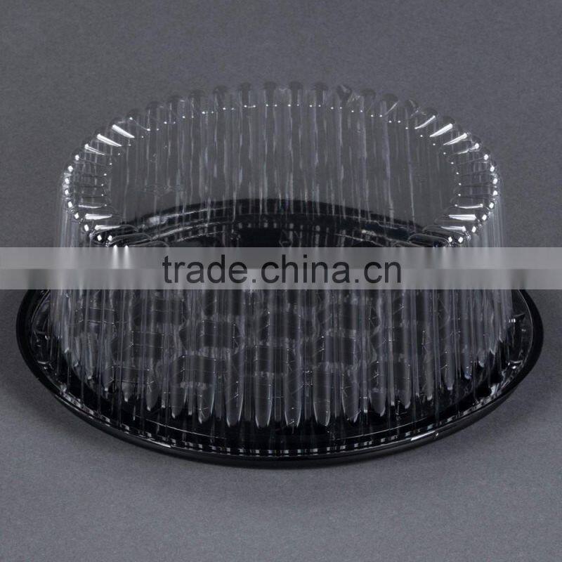 round disposable plastic cake dome containers