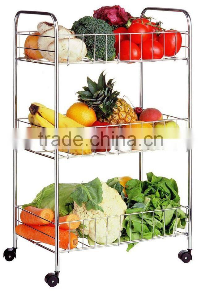 3-Tier Removable Kitchen Vegetable Storage Rack