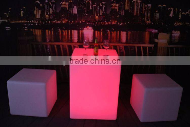 Waterproof Rechargeable Home & Garden Karachi Furniture LED Table