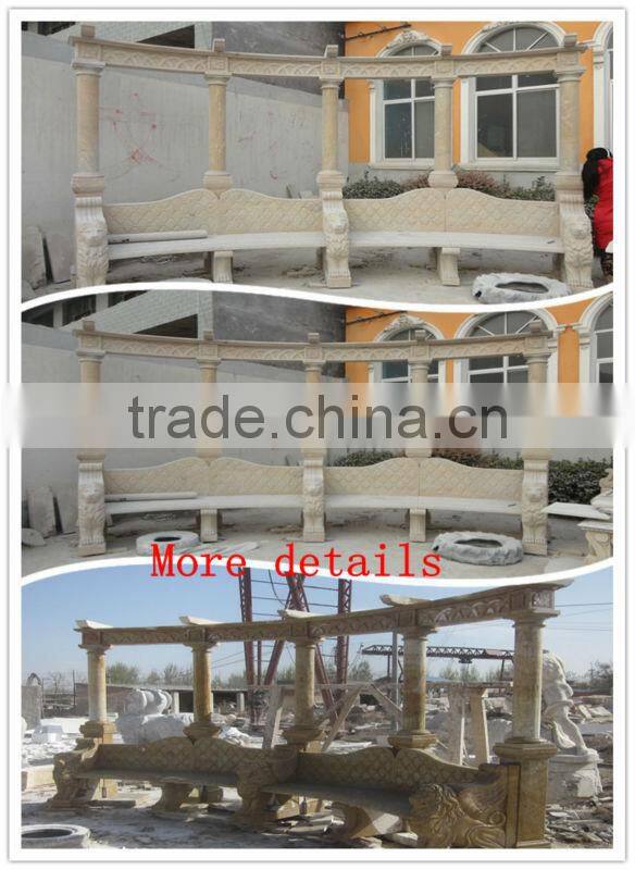 Outdoor Yellow Granite Pergolas Hot Sale