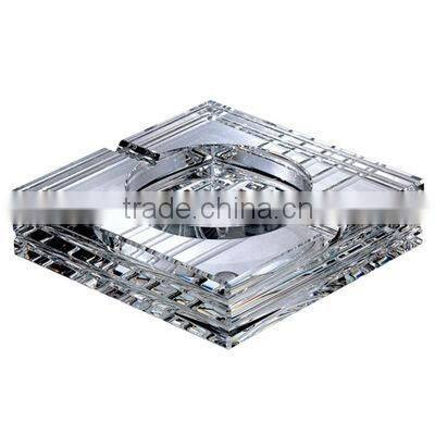 crystal glass cigar ashtray