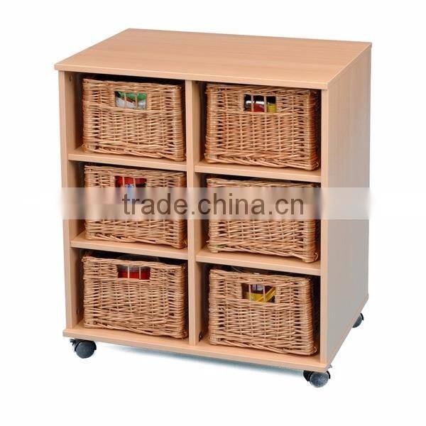 Wholesale Wicker Basket Storage Unit