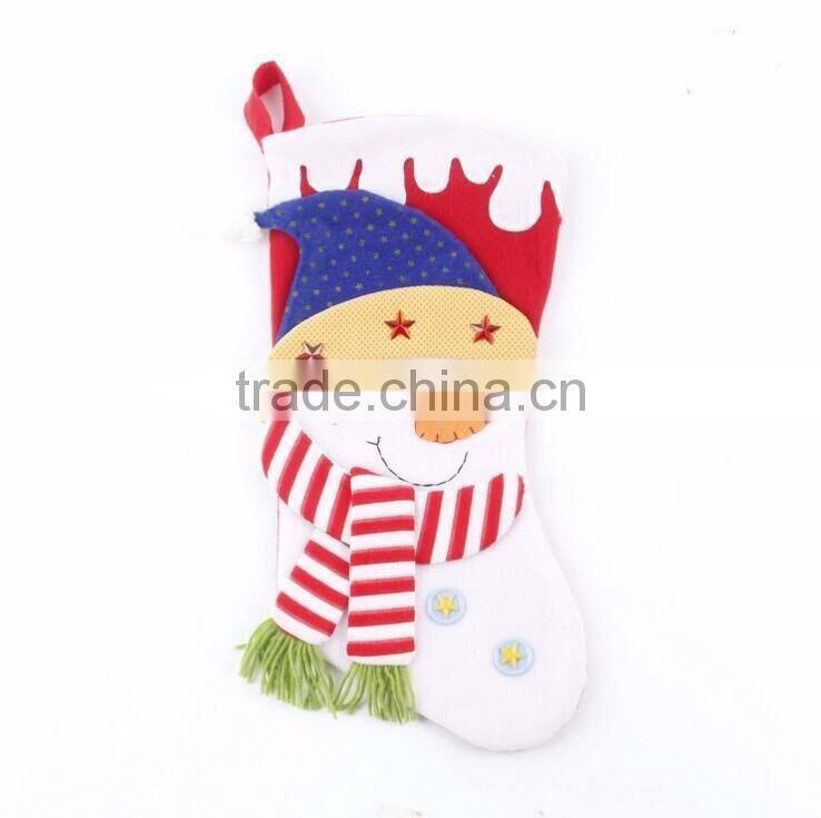 Hot Sale Christmas Decoration Supplies, Christmas Stockings For Decoration, Santa Claus Style Gift Bags For Christmas