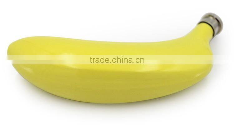 Bananas stainless steel hip flask, 5 OZ stainless steel flagon banana hip flask