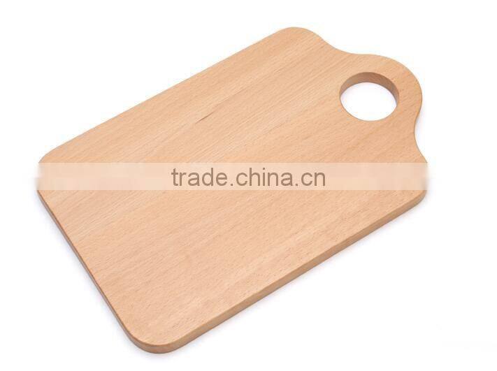 High grade Beech material wholesale shaped wood cutting board