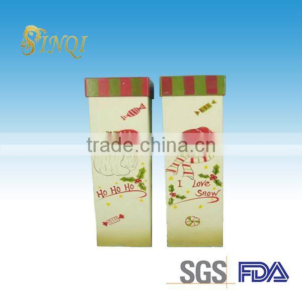 Christmas single paper wine packaging