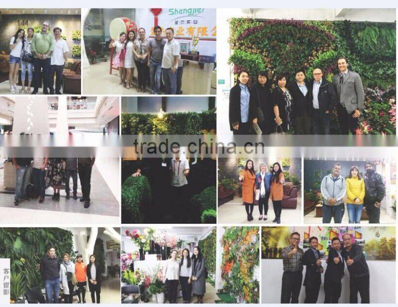 Wholesale China factory handmade artificial flower with foam stand for table centrepiece wedding home decoration