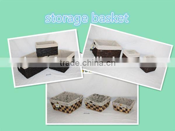 Wholesale High Quality Handmade Maize Storage Basket