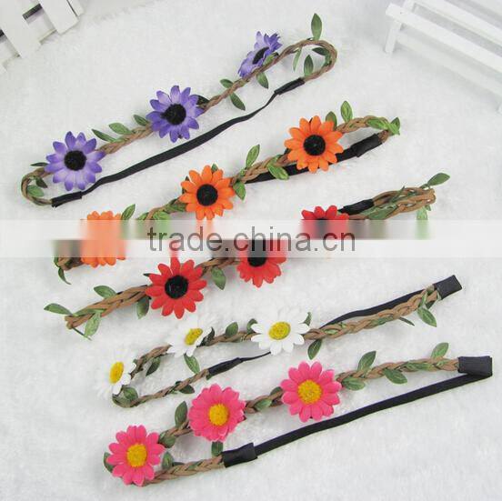 Tourist attractions hot sale flower head wreath