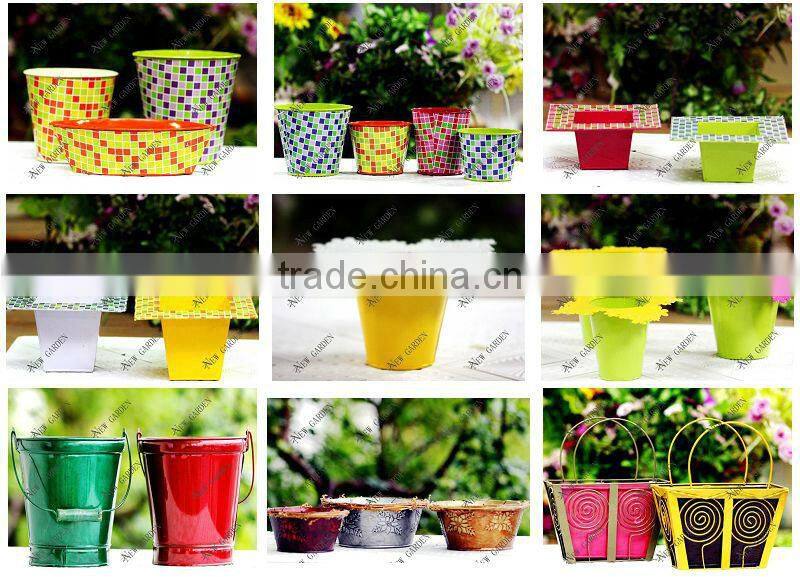 3 sizes decorative outdoor planters