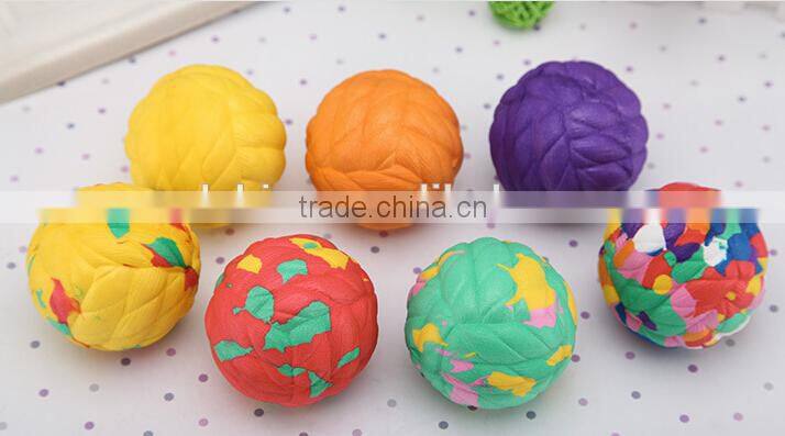 OEM wholesale factory direct sell environmental qualities of a professional volleyball 63mm EVA toy ball