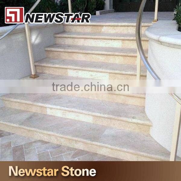 Natural stone exterior staircase outdoor stair steps