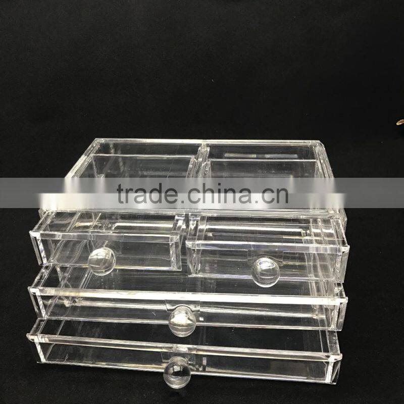 made in china clear acrylic cosmetic display box