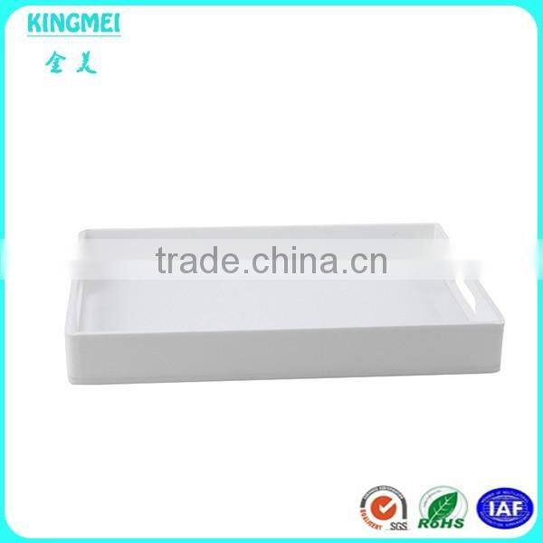 Factory Wholesale Restaurant and Hotel use Melamine acrylic plate display stand