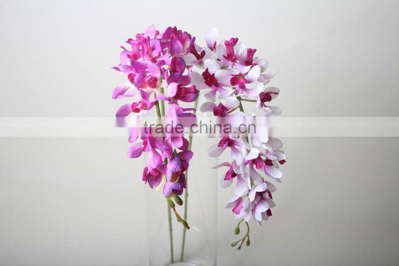 Single blooming Orchid artificial orchid flower decorative orchid flowers Manufacturer