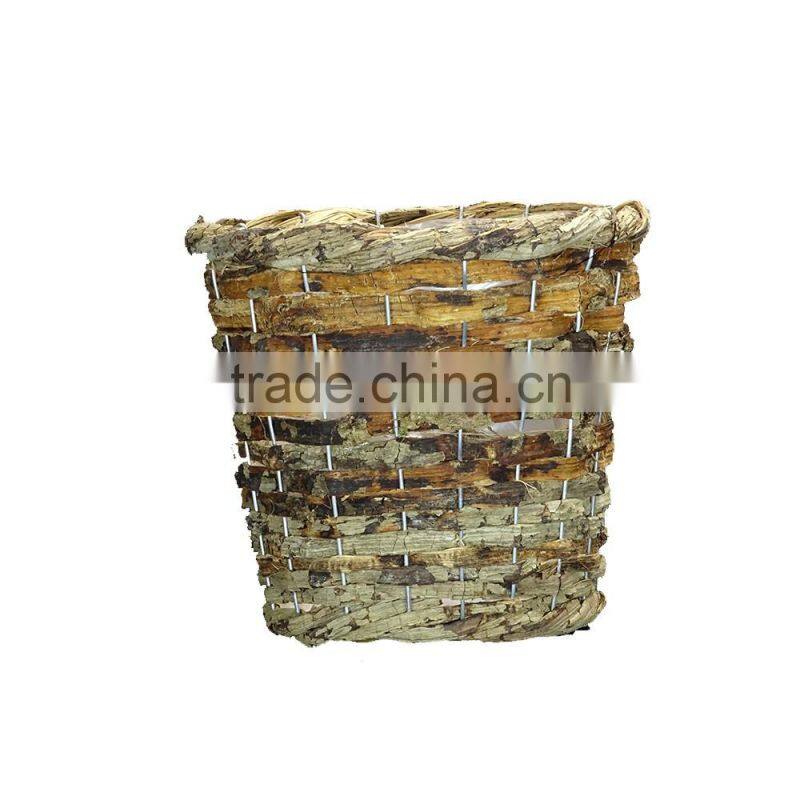 Natural Rattan Planter Flower Pot Sleeves Flower Baskets