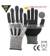 NMSAFETY NEW nitrile glove high impact resistant tpr glove