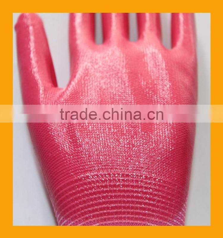 Competitive Price Oil Free Nitrile Coated Safety Gloves