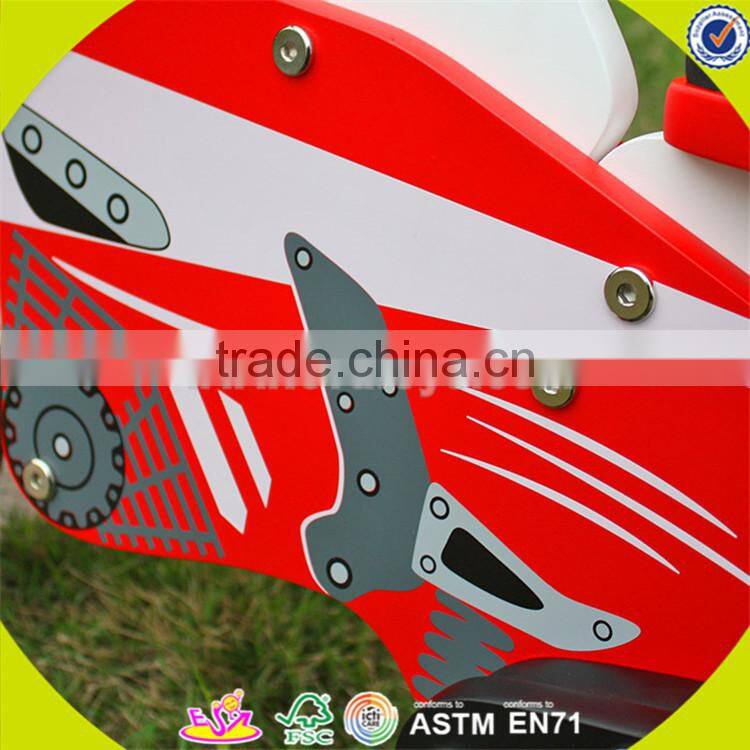 Wholesale cool wooden balance bike promotion gift wooden balance bike high quality children wooden balance bike toy W16C013