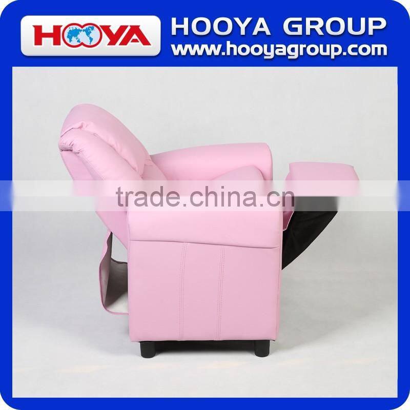 Kids Sofa- black/blue/pink/red, W62*D56-94*H59-69cm,pu+sponge+crude wood