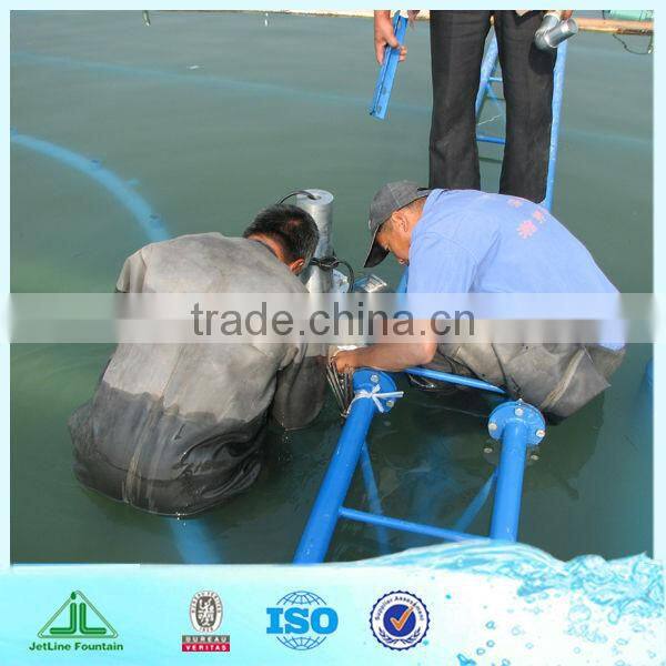 Music and dancing water fountain