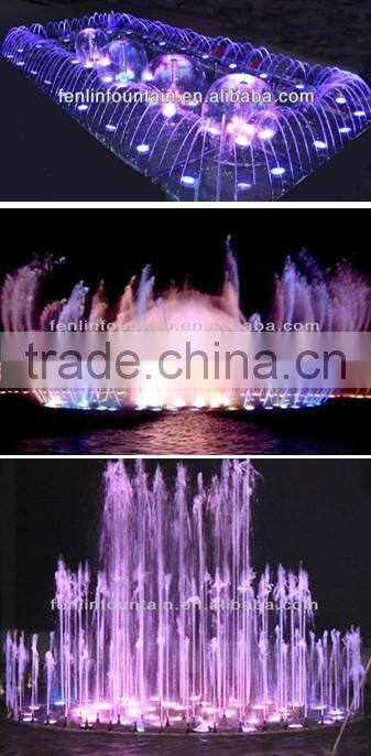 Outdoor factory produce 6m tall fountain