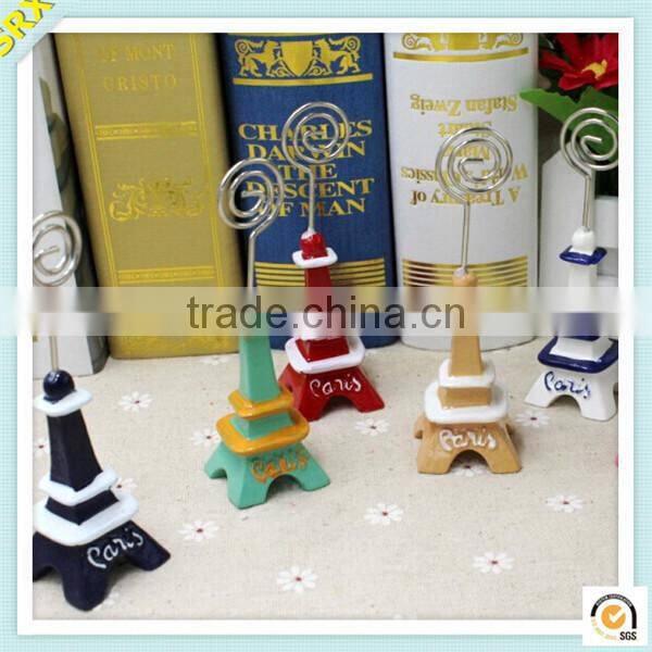 Mini Buildiing Wire photo memo clip holder custom plastic memo holder clip supplier