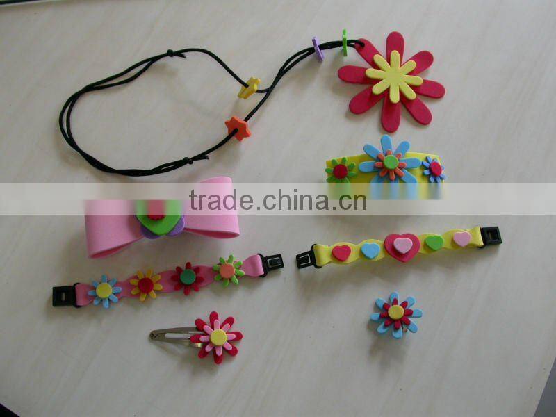 DIY FOAM KID RING, DIY FOAM JEWELRY CRAFT KITS