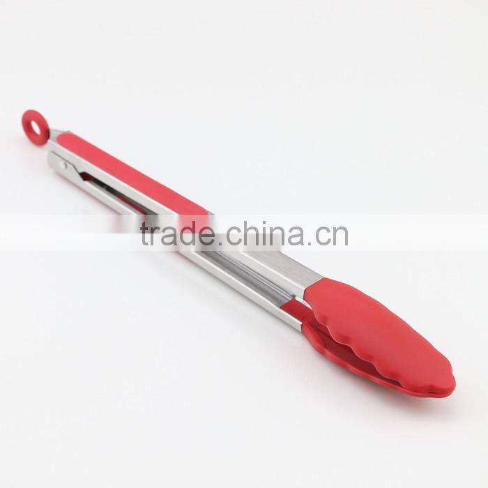 Kitchen Food Cooking Tongs With Hanging Hook