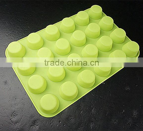 10112 24pcs CUPS Shape Silicone Cake Mold