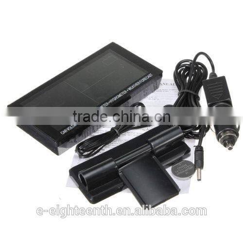 NEW Hygrometer Weather Forecast LCD Multi-use Digital Car Clock Thermometer