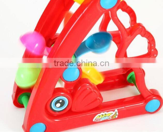 Summer Plastic Windmill And Molds Beach Toy Set