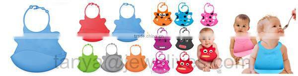 Wholesale blank baby bibs with collar