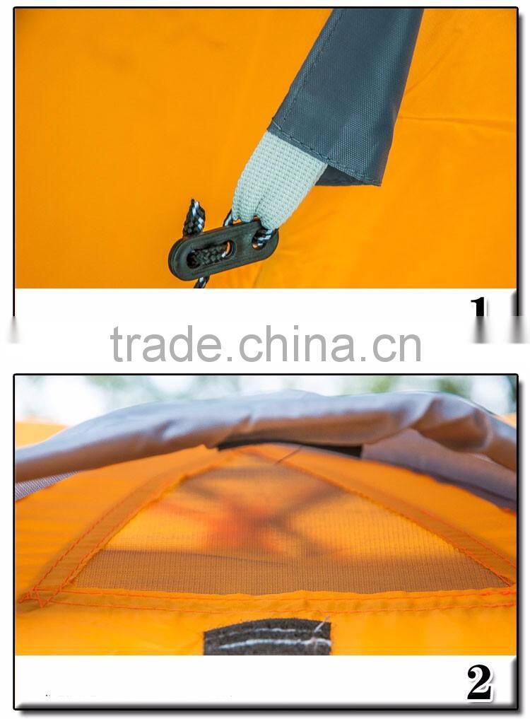 high quality outdoor camping double layer 2 person water proof 4 seasons hiking tent