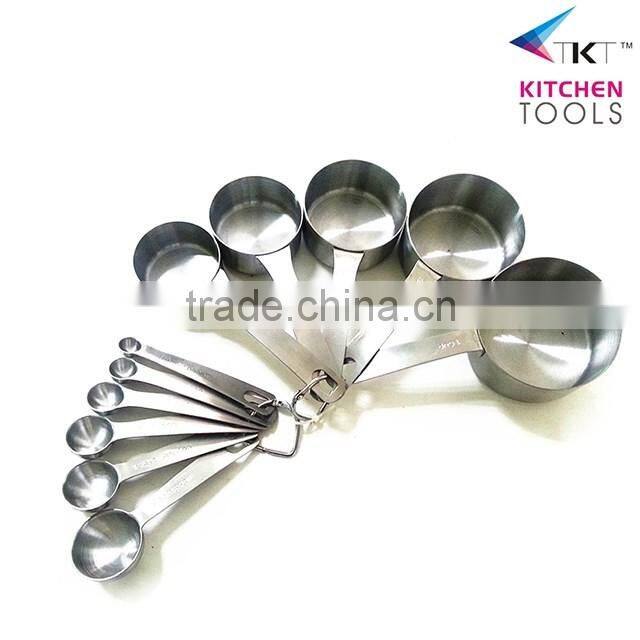 5 pcs Stainless Steel Magnetic PP Trim Measuring Spoons