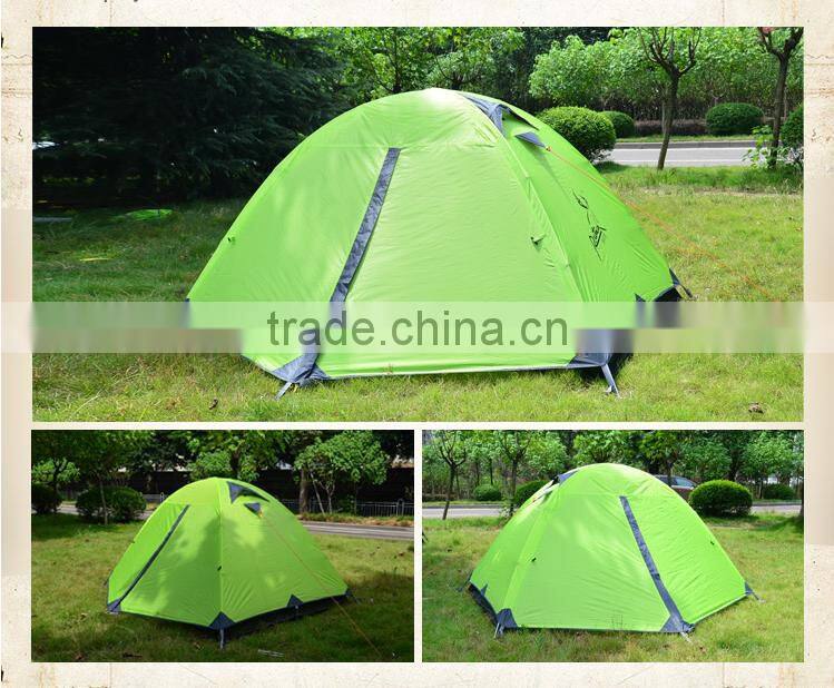 Aluminum Pole Top Quality Camping Tent for Family
